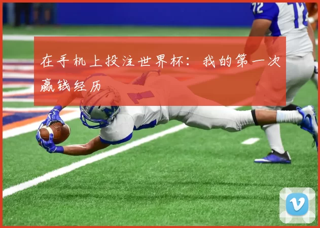在手机上投注世界杯:我的第一次赢钱经历