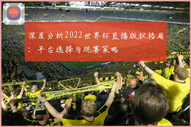 深度分析2022世界杯直播版权格局:平台选择与观赛策略